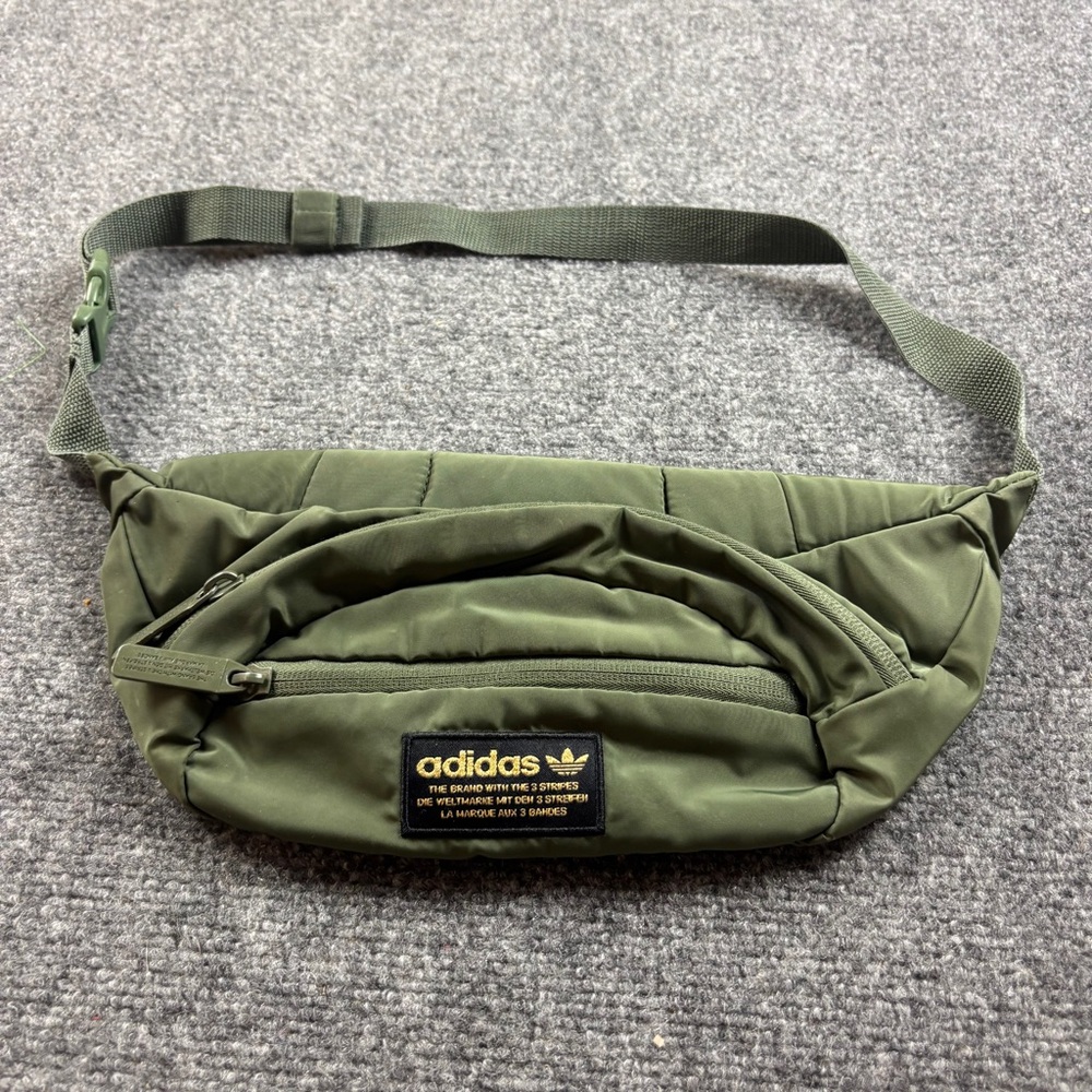 ADIDAS Women’s Green Waist Pack Belt Back One Size